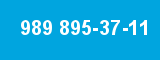 989 895-37-11 989 895-37-11
